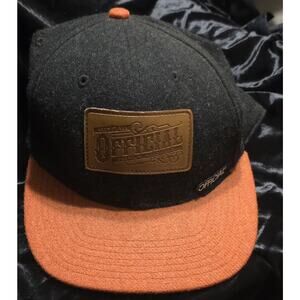 The Official Baseball Cap/Hat Gray Wool Adjustable